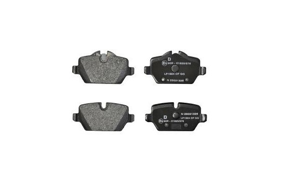 Brake Pad Set, disc brake LP1924 Delphi, Image 2
