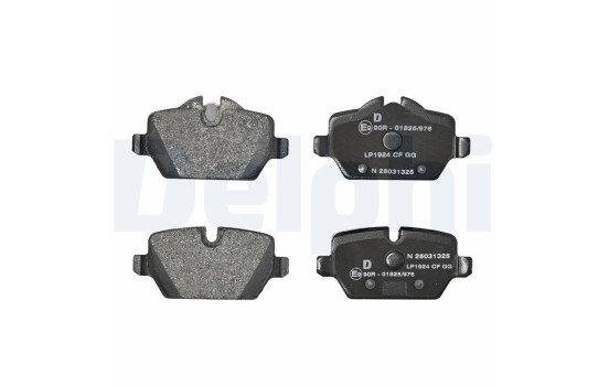 Brake Pad Set, disc brake LP1924 Delphi, Image 2
