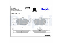 Brake Pad Set, disc brake LP1925 Delphi