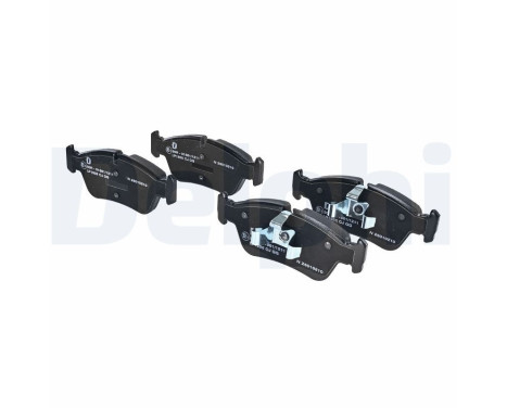 Brake Pad Set, disc brake LP1925 Delphi