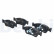 Brake Pad Set, disc brake LP1925 Delphi