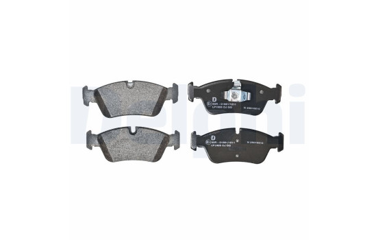 Brake Pad Set, disc brake LP1925 Delphi, Image 2
