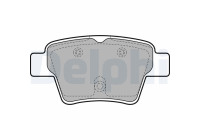 Brake Pad Set, disc brake LP1926 Delphi