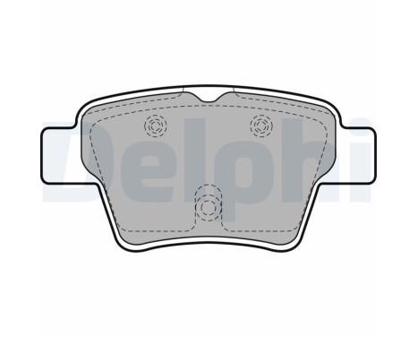 Brake Pad Set, disc brake LP1926 Delphi