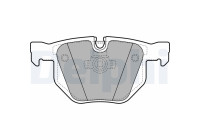 Brake Pad Set, disc brake LP1927 Delphi