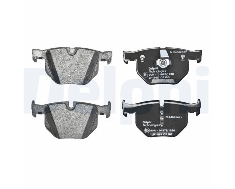 Brake Pad Set, disc brake LP1927 Delphi, Image 3