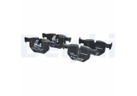 Brake Pad Set, disc brake LP1927 Delphi