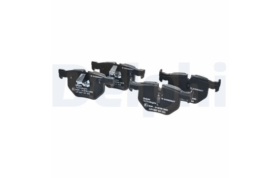 Brake Pad Set, disc brake LP1927 Delphi