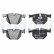 Brake Pad Set, disc brake LP1927 Delphi, Thumbnail 2