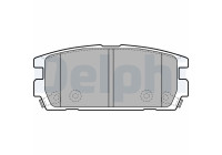 Brake Pad Set, disc brake LP1930 Delphi