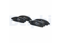 Brake Pad Set, disc brake LP1931 Delphi