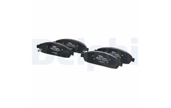 Brake Pad Set, disc brake LP1931 Delphi