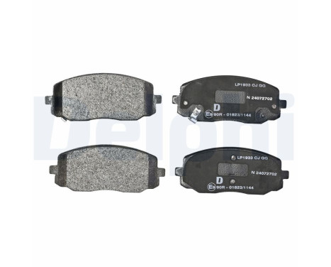 Brake Pad Set, disc brake LP1933 Delphi, Image 3