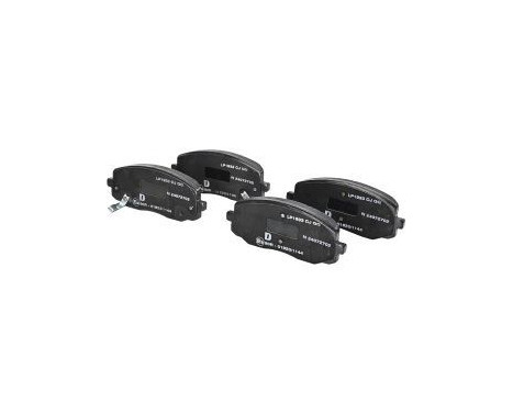 Brake Pad Set, disc brake LP1933 Delphi
