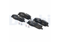Brake Pad Set, disc brake LP1935 Delphi