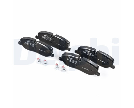 Brake Pad Set, disc brake LP1935 Delphi