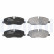 Brake Pad Set, disc brake LP1935 Delphi, Thumbnail 2