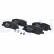 Brake Pad Set, disc brake LP1935 Delphi, Thumbnail 2