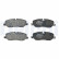 Brake Pad Set, disc brake LP1935 Delphi, Thumbnail 3
