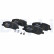 Brake Pad Set, disc brake LP1935 Delphi