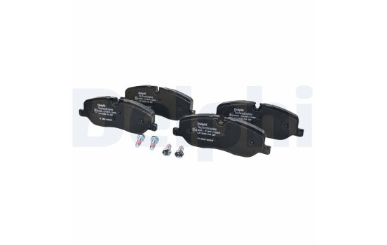 Brake Pad Set, disc brake LP1935 Delphi