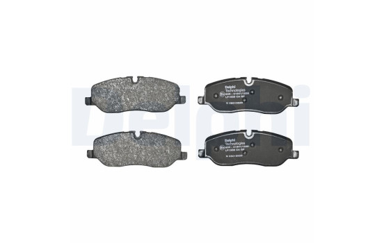 Brake Pad Set, disc brake LP1935 Delphi, Image 2