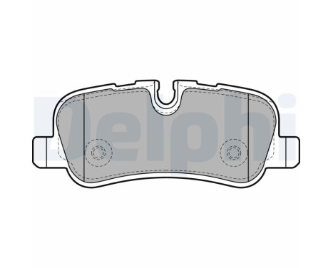 Brake Pad Set, disc brake LP1936 Delphi