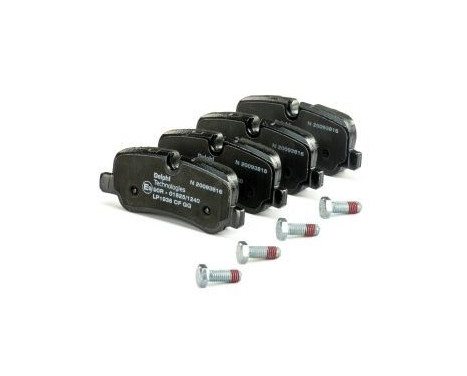 Brake Pad Set, disc brake LP1936 Delphi, Image 3