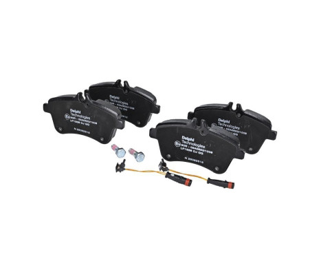 Brake pad set, disc brake LP1938 Delphi, Image 2