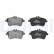 Brake pad set, disc brake LP1938 Delphi, Thumbnail 2
