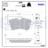 Brake pad set, disc brake LP1938 Delphi, Thumbnail 4