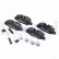 Brake Pad Set, disc brake LP1939 Delphi