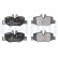 Brake Pad Set, disc brake LP1939 Delphi, Thumbnail 2