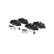 Brake Pad Set, disc brake LP1939 Delphi