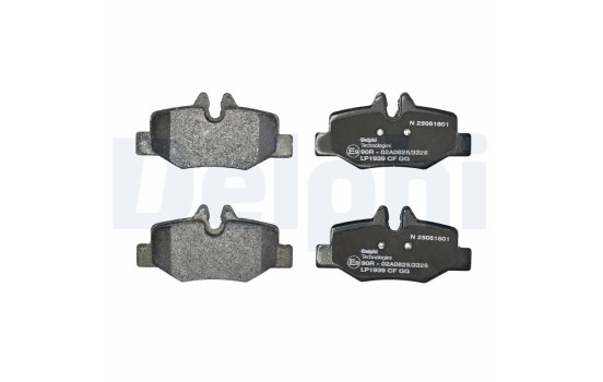 Brake Pad Set, disc brake LP1939 Delphi, Image 2