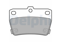 Brake Pad Set, disc brake LP1942 Delphi