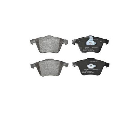 Brake Pad Set, disc brake LP1943 Delphi