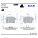 Brake Pad Set, disc brake LP1943 Delphi, Thumbnail 3