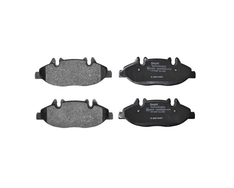 Brake Pad Set, disc brake LP1947 Delphi, Image 3