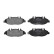 Brake Pad Set, disc brake LP1947 Delphi, Thumbnail 3