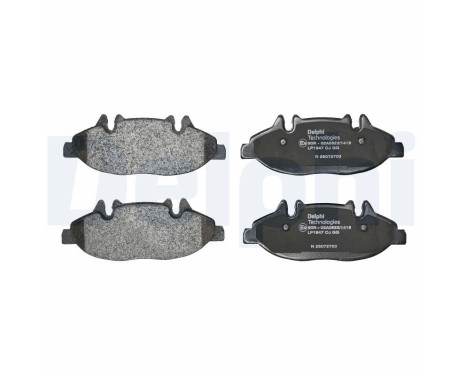Brake Pad Set, disc brake LP1947 Delphi, Image 3