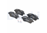 Brake Pad Set, disc brake LP1948 Delphi