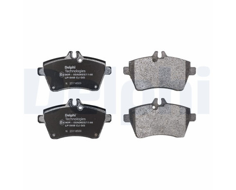 Brake Pad Set, disc brake LP1948 Delphi, Image 2