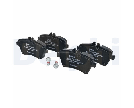 Brake Pad Set, disc brake LP1948 Delphi, Image 2