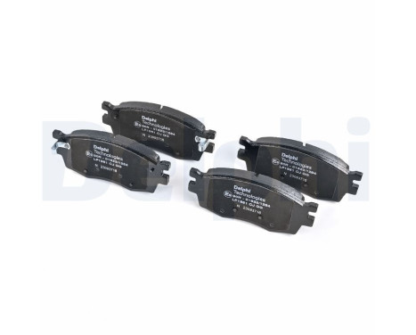 Brake Pad Set, disc brake LP1951 Delphi