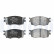 Brake Pad Set, disc brake LP1951 Delphi, Thumbnail 2