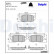 Brake Pad Set, disc brake LP1951 Delphi, Thumbnail 3