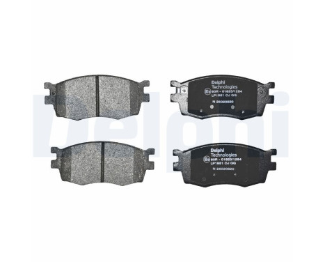 Brake Pad Set, disc brake LP1951 Delphi, Image 3