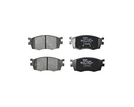 Brake Pad Set, disc brake LP1951 Delphi, Image 2
