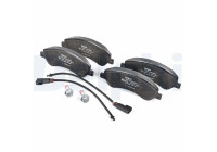 Brake Pad Set, disc brake LP1953 Delphi